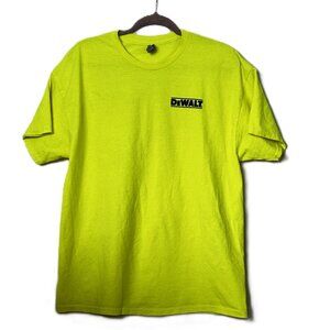 High Visibility Dewalt Tee Shirt Men's XLarge
